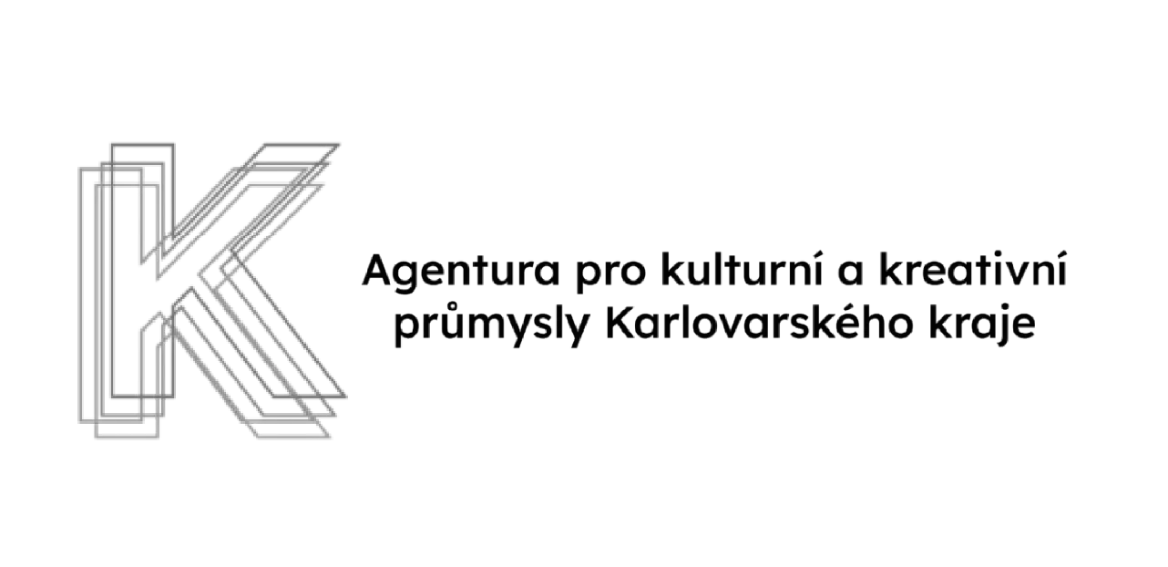 Logo Agentury pro kulturní a kreativní průmysly Karlovarského kraje, která spolupracuje s REZ design.